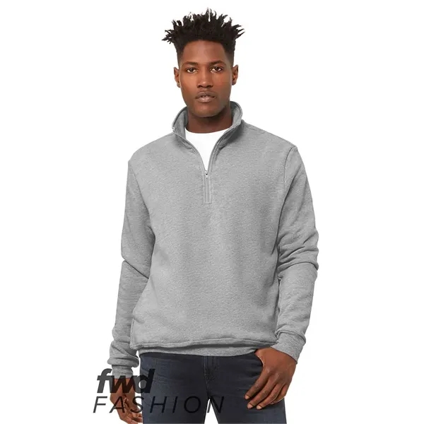 BELLA + CANVAS Unisex FWD Fashion Quarter-Zip Sweatshirt - BELLA + CANVAS Unisex FWD Fashion Quarter-Zip Sweatshirt - Image 1 of 8
