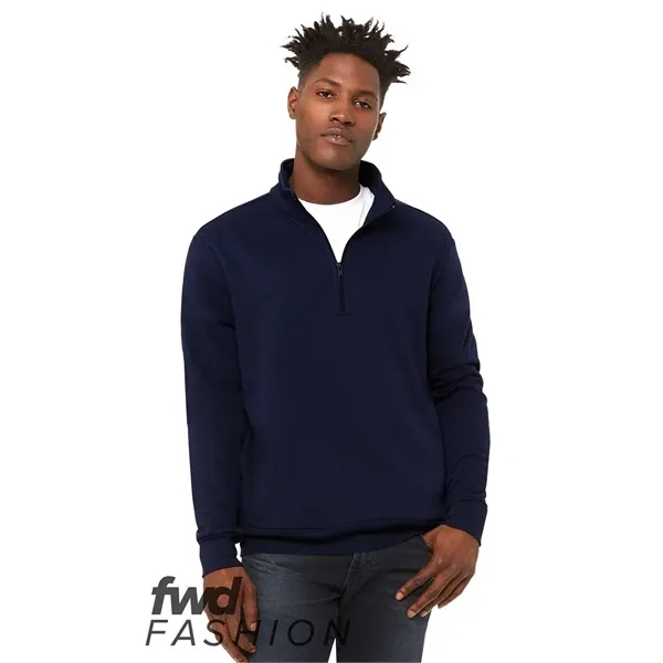 BELLA + CANVAS Unisex FWD Fashion Quarter-Zip Sweatshirt - BELLA + CANVAS Unisex FWD Fashion Quarter-Zip Sweatshirt - Image 7 of 8