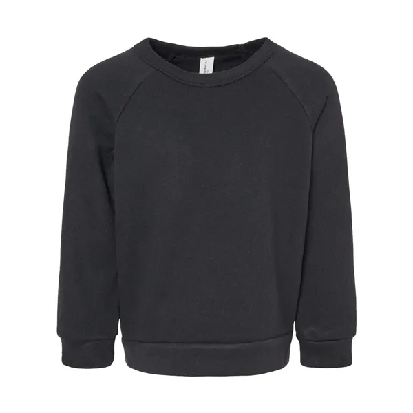 BELLA + CANVAS Toddler Sponge Fleece Raglan Sweatshirt - BELLA + CANVAS Toddler Sponge Fleece Raglan Sweatshirt - Image 1 of 10