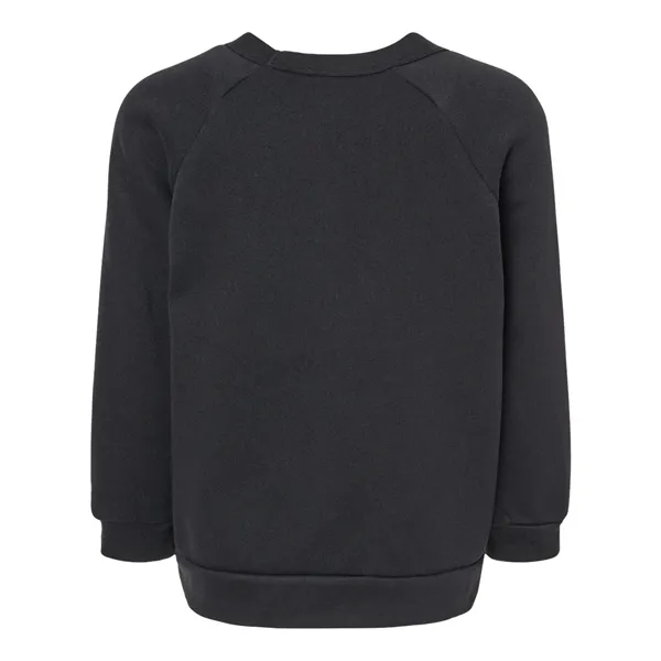 BELLA + CANVAS Toddler Sponge Fleece Raglan Sweatshirt - BELLA + CANVAS Toddler Sponge Fleece Raglan Sweatshirt - Image 2 of 10