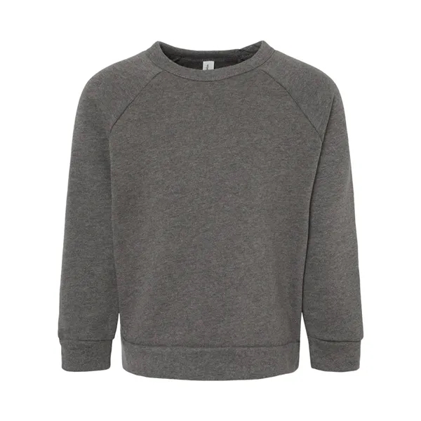 BELLA + CANVAS Toddler Sponge Fleece Raglan Sweatshirt - BELLA + CANVAS Toddler Sponge Fleece Raglan Sweatshirt - Image 4 of 10