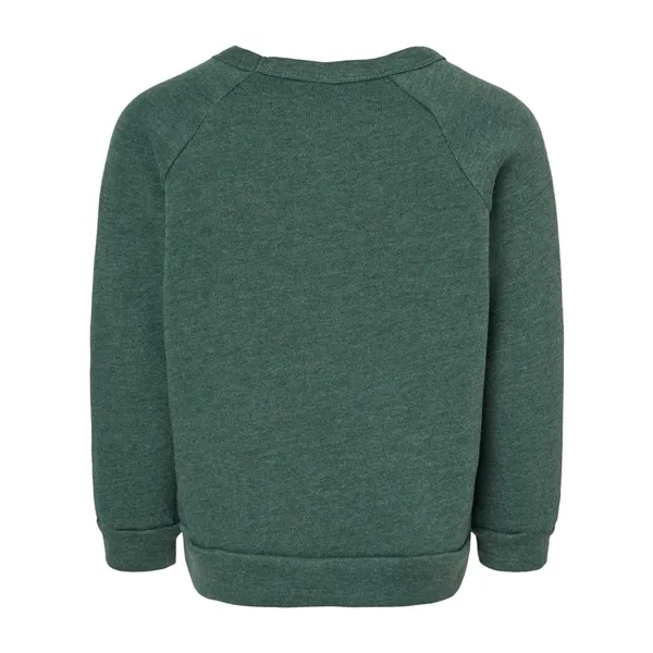 BELLA + CANVAS Toddler Sponge Fleece Raglan Sweatshirt - BELLA + CANVAS Toddler Sponge Fleece Raglan Sweatshirt - Image 8 of 10