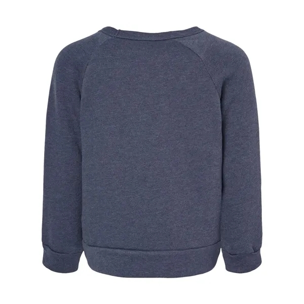 BELLA + CANVAS Toddler Sponge Fleece Raglan Sweatshirt - BELLA + CANVAS Toddler Sponge Fleece Raglan Sweatshirt - Image 10 of 10