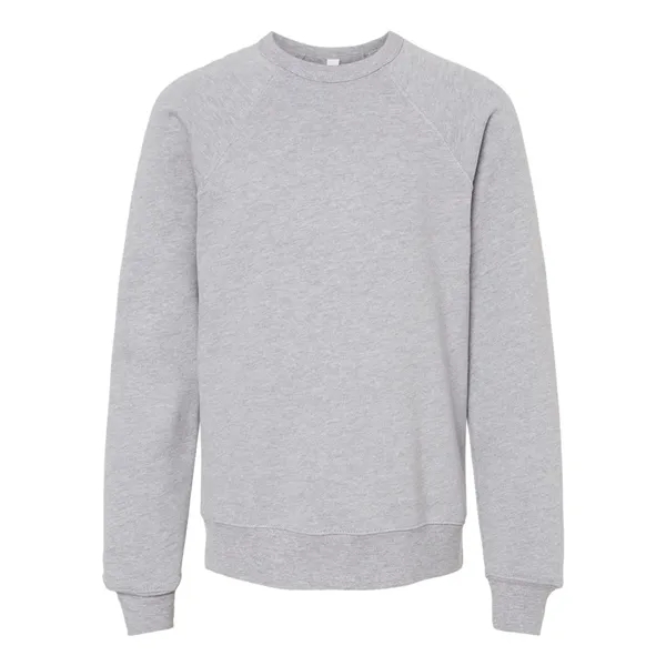 BELLA + CANVAS Youth Sponge Fleece Crewneck Sweatshirt - BELLA + CANVAS Youth Sponge Fleece Crewneck Sweatshirt - Image 1 of 16