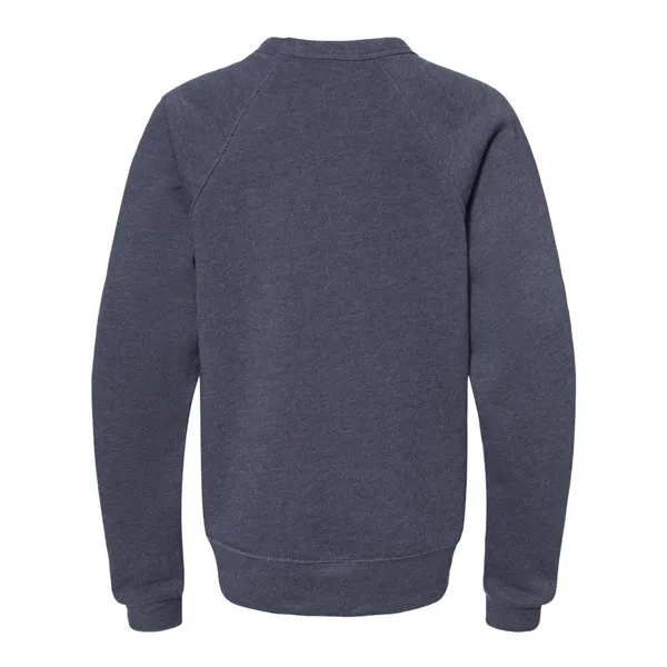 BELLA + CANVAS Youth Sponge Fleece Crewneck Sweatshirt - BELLA + CANVAS Youth Sponge Fleece Crewneck Sweatshirt - Image 13 of 16