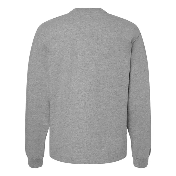 BELLA + CANVAS Unisex 7.5 oz Heavyweight Long Sleeve Tee - BELLA + CANVAS Unisex 7.5 oz Heavyweight Long Sleeve Tee - Image 4 of 20
