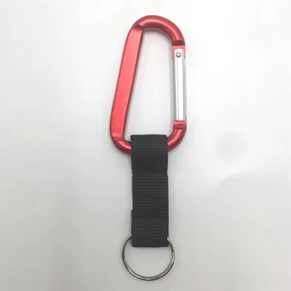 Carabiner Keychain with Strap - Carabiner Keychain with Strap - Image 5 of 7