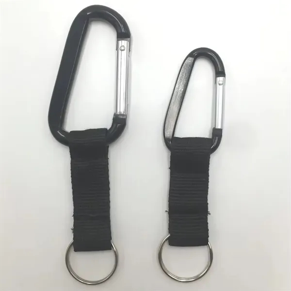 Carabiner Keychain with Strap - Carabiner Keychain with Strap - Image 7 of 7