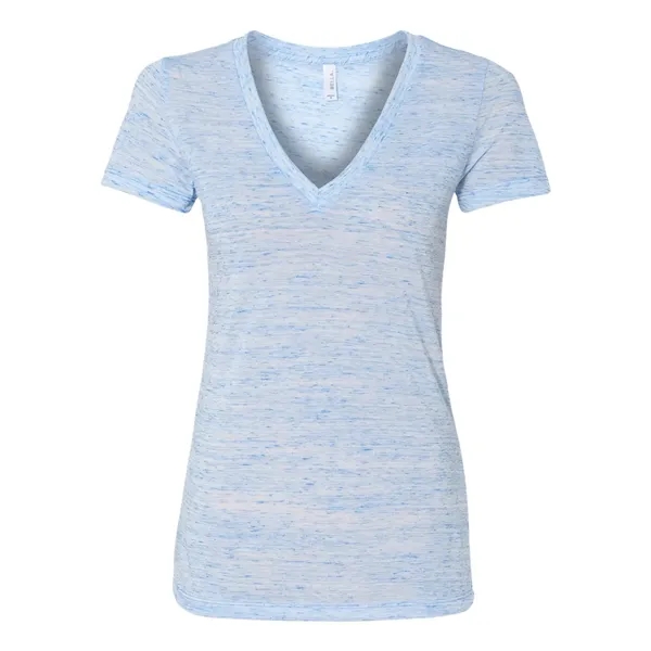 BELLA + CANVAS Women's Jersey Deep V-Neck Tee - BELLA + CANVAS Women's Jersey Deep V-Neck Tee - Image 7 of 45