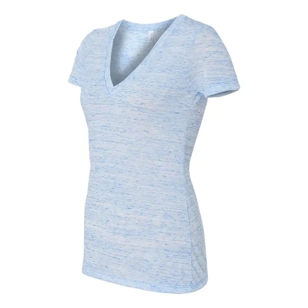 BELLA + CANVAS Women's Jersey Deep V-Neck Tee - BELLA + CANVAS Women's Jersey Deep V-Neck Tee - Image 8 of 45