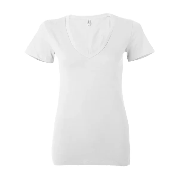 BELLA + CANVAS Women's Jersey Deep V-Neck Tee - BELLA + CANVAS Women's Jersey Deep V-Neck Tee - Image 43 of 45