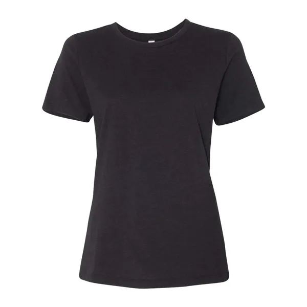 BELLA + CANVAS Women's Relaxed Fit Heather CVC Tee - BELLA + CANVAS Women's Relaxed Fit Heather CVC Tee - Image 4 of 71