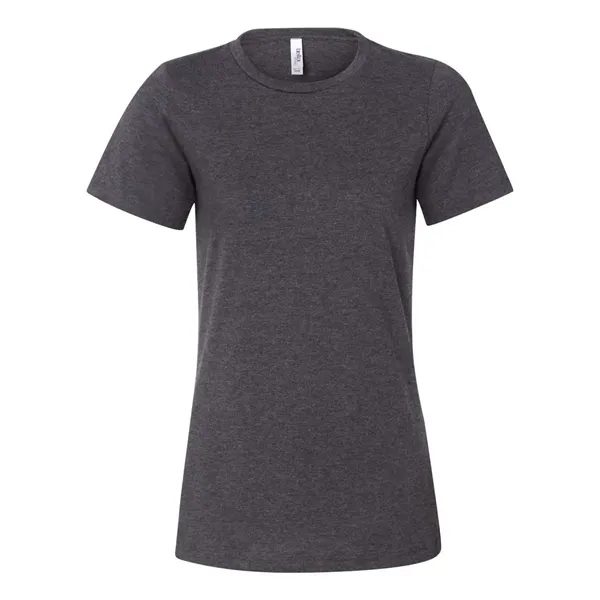 BELLA + CANVAS Women's Relaxed Fit Heather CVC Tee - BELLA + CANVAS Women's Relaxed Fit Heather CVC Tee - Image 6 of 71