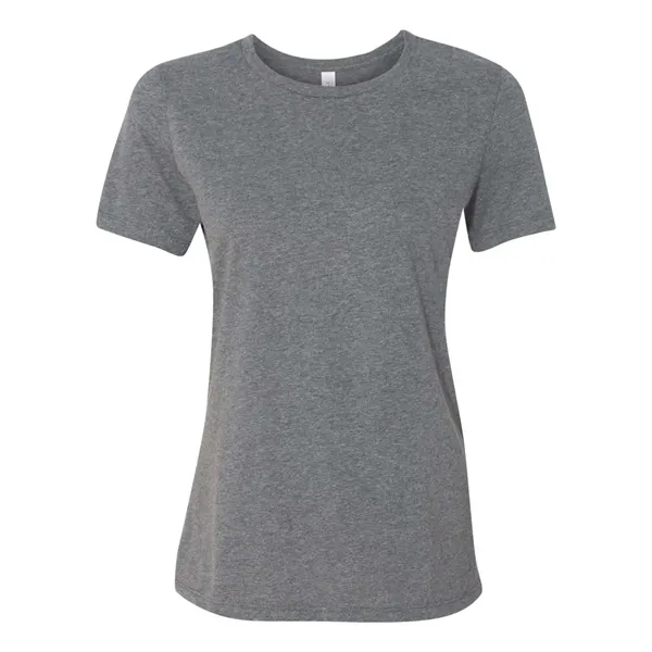 BELLA + CANVAS Women's Relaxed Fit Heather CVC Tee - BELLA + CANVAS Women's Relaxed Fit Heather CVC Tee - Image 9 of 71