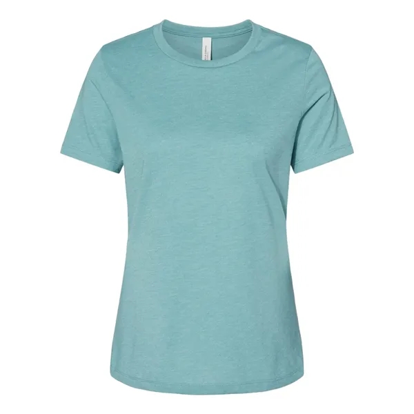 BELLA + CANVAS Women's Relaxed Fit Heather CVC Tee - BELLA + CANVAS Women's Relaxed Fit Heather CVC Tee - Image 12 of 71