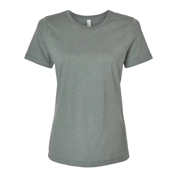 BELLA + CANVAS Women's Relaxed Fit Heather CVC Tee - BELLA + CANVAS Women's Relaxed Fit Heather CVC Tee - Image 14 of 71