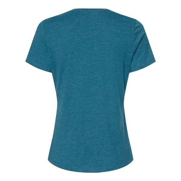 BELLA + CANVAS Women's Relaxed Fit Heather CVC Tee - BELLA + CANVAS Women's Relaxed Fit Heather CVC Tee - Image 23 of 71