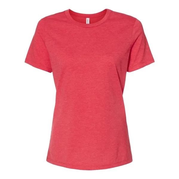 BELLA + CANVAS Women's Relaxed Fit Heather CVC Tee - BELLA + CANVAS Women's Relaxed Fit Heather CVC Tee - Image 52 of 71