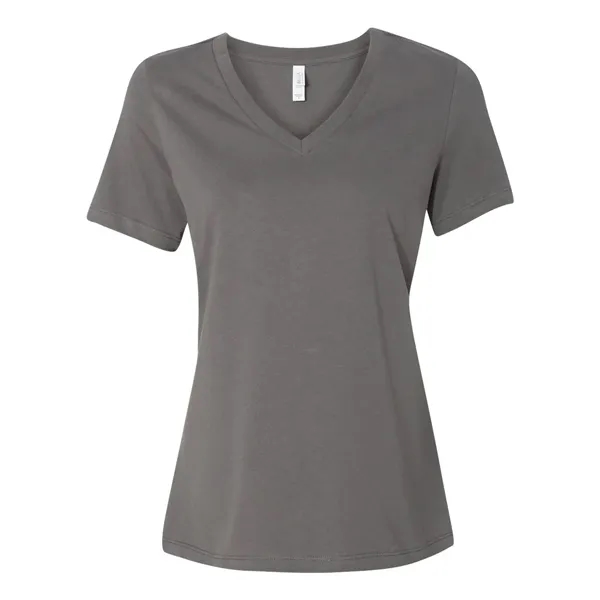 BELLA + CANVAS Women's Relaxed Jersey V-Neck Tee - BELLA + CANVAS Women's Relaxed Jersey V-Neck Tee - Image 1 of 48