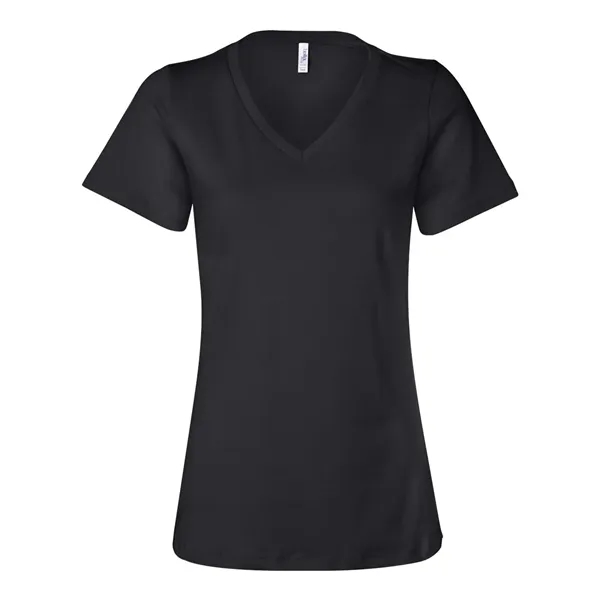 BELLA + CANVAS Women's Relaxed Jersey V-Neck Tee - BELLA + CANVAS Women's Relaxed Jersey V-Neck Tee - Image 7 of 48