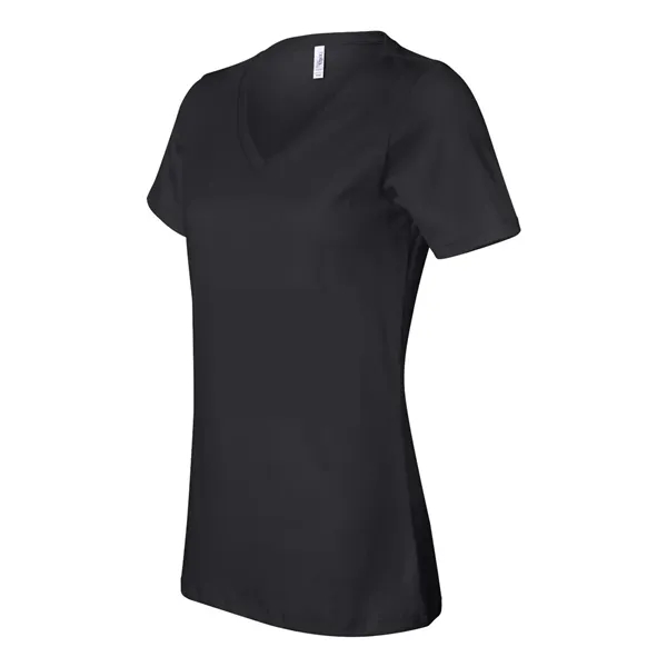 BELLA + CANVAS Women's Relaxed Jersey V-Neck Tee - BELLA + CANVAS Women's Relaxed Jersey V-Neck Tee - Image 8 of 48