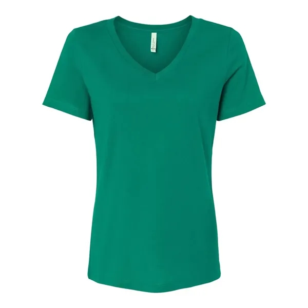 BELLA + CANVAS Women's Relaxed Jersey V-Neck Tee - BELLA + CANVAS Women's Relaxed Jersey V-Neck Tee - Image 11 of 48