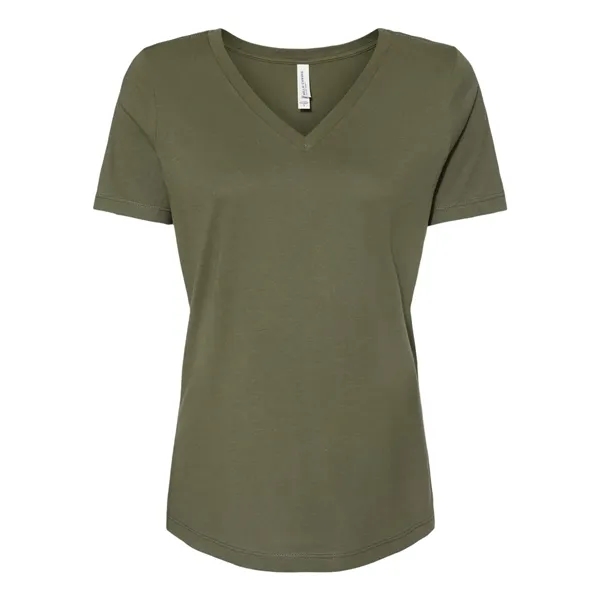 BELLA + CANVAS Women's Relaxed Jersey V-Neck Tee - BELLA + CANVAS Women's Relaxed Jersey V-Neck Tee - Image 14 of 48