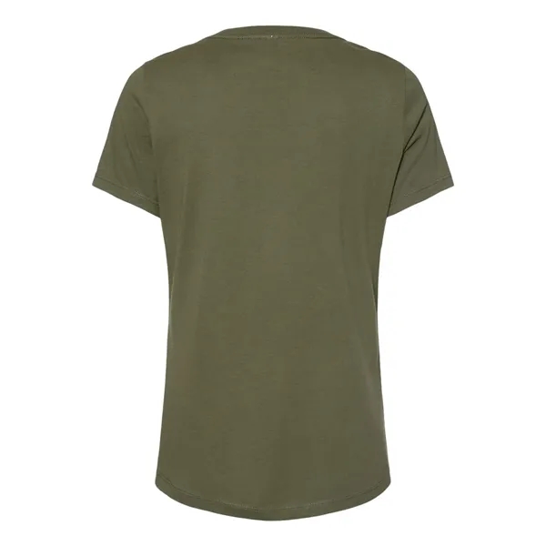 BELLA + CANVAS Women's Relaxed Jersey V-Neck Tee - BELLA + CANVAS Women's Relaxed Jersey V-Neck Tee - Image 15 of 48