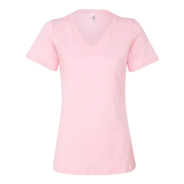 BELLA + CANVAS Women's Relaxed Jersey V-Neck Tee - BELLA + CANVAS Women's Relaxed Jersey V-Neck Tee - Image 23 of 48