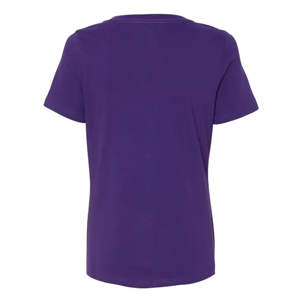 BELLA + CANVAS Women's Relaxed Jersey V-Neck Tee - BELLA + CANVAS Women's Relaxed Jersey V-Neck Tee - Image 33 of 48