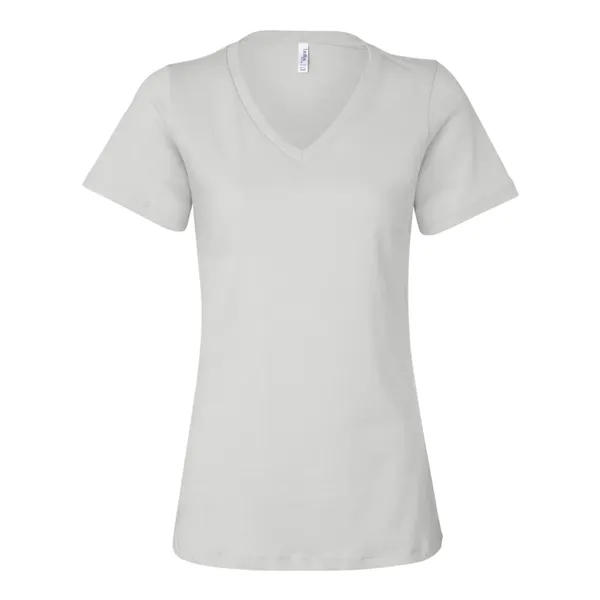 BELLA + CANVAS Women's Relaxed Jersey V-Neck Tee - BELLA + CANVAS Women's Relaxed Jersey V-Neck Tee - Image 42 of 48