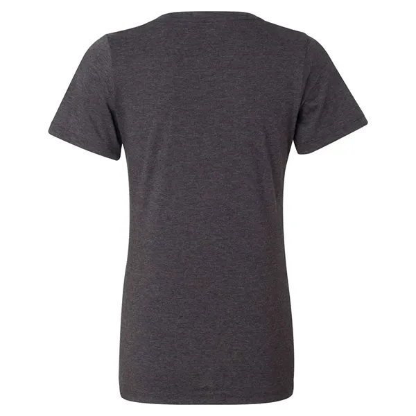 BELLA + CANVAS Women's Relaxed Heather CVC V-Neck Tee - BELLA + CANVAS Women's Relaxed Heather CVC V-Neck Tee - Image 6 of 26