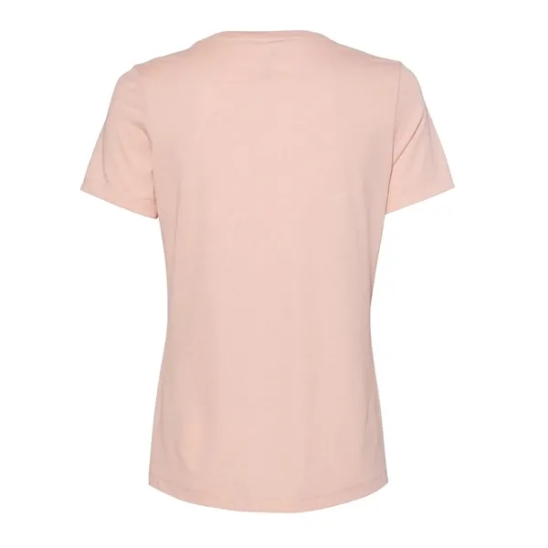 BELLA + CANVAS Women's Relaxed Heather CVC V-Neck Tee - BELLA + CANVAS Women's Relaxed Heather CVC V-Neck Tee - Image 15 of 26