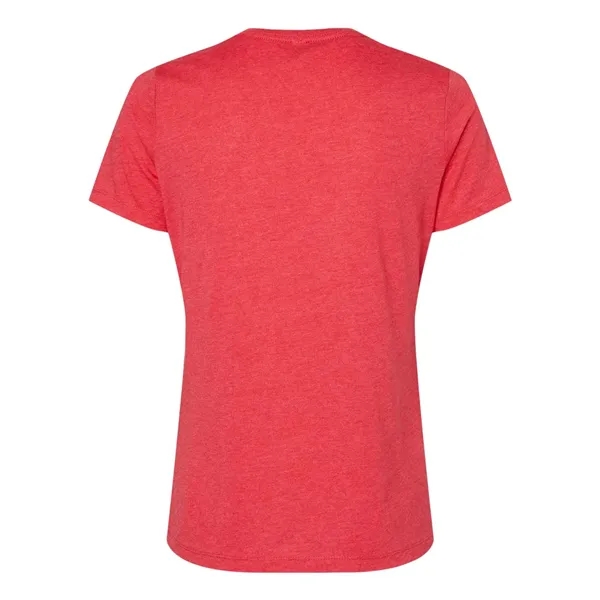 BELLA + CANVAS Women's Relaxed Heather CVC V-Neck Tee - BELLA + CANVAS Women's Relaxed Heather CVC V-Neck Tee - Image 18 of 26