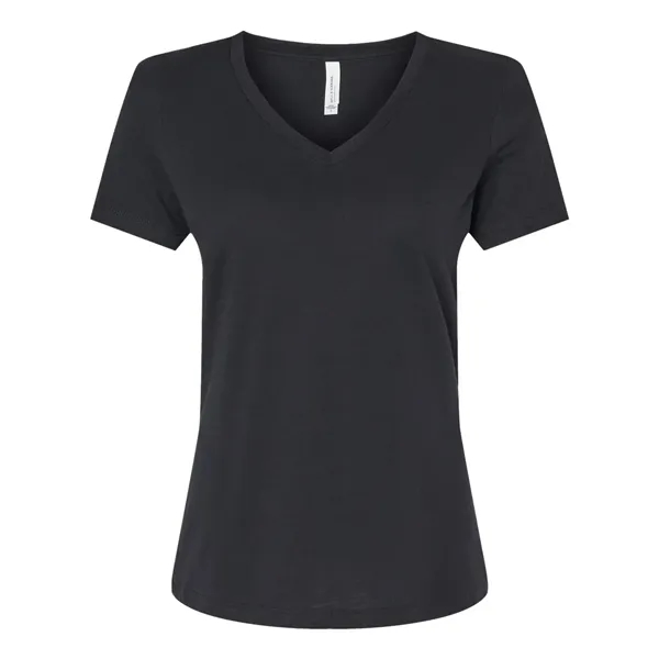 BELLA + CANVAS Women's Relaxed Heather CVC V-Neck Tee - BELLA + CANVAS Women's Relaxed Heather CVC V-Neck Tee - Image 24 of 26