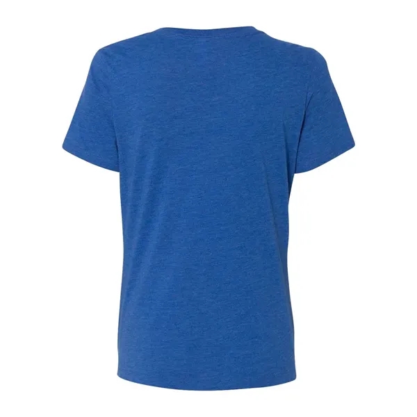 BELLA + CANVAS Women's Relaxed Triblend V-Neck Tee - BELLA + CANVAS Women's Relaxed Triblend V-Neck Tee - Image 16 of 16