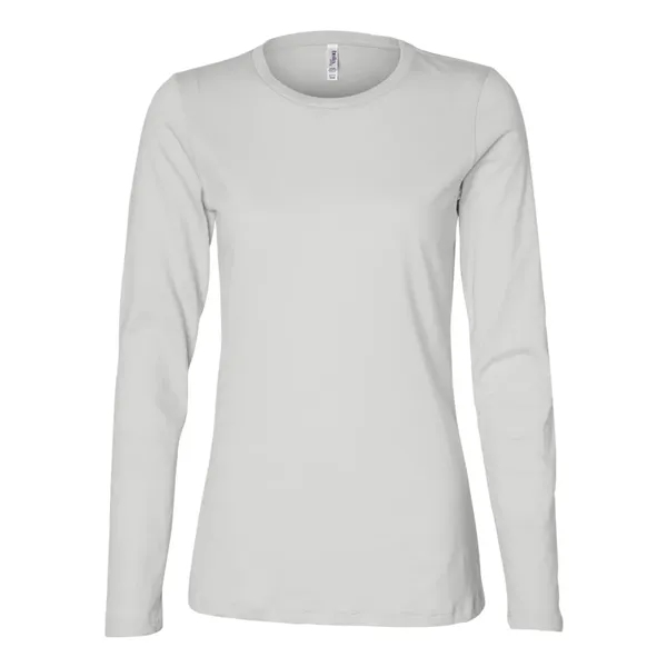 BELLA + CANVAS Women's Relaxed Jersey Long Sleeve Tee - BELLA + CANVAS Women's Relaxed Jersey Long Sleeve Tee - Image 0 of 6