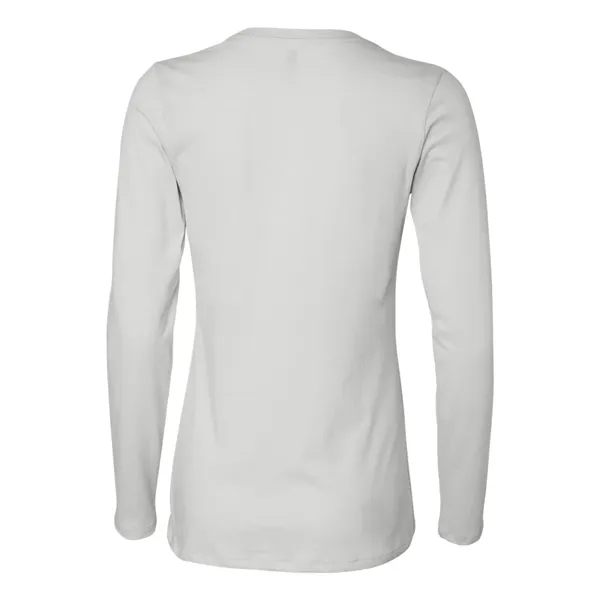BELLA + CANVAS Women's Relaxed Jersey Long Sleeve Tee - BELLA + CANVAS Women's Relaxed Jersey Long Sleeve Tee - Image 5 of 6