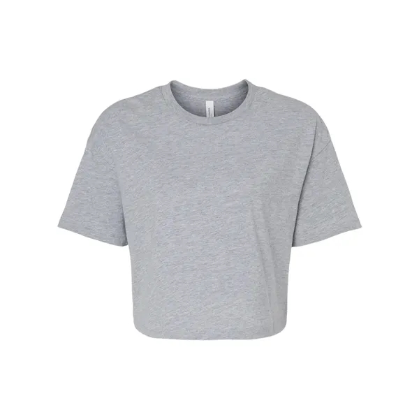 BELLA + CANVAS Women's Jersey Crop Tee - BELLA + CANVAS Women's Jersey Crop Tee - Image 1 of 12