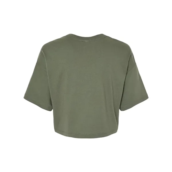 BELLA + CANVAS Women's Jersey Crop Tee - BELLA + CANVAS Women's Jersey Crop Tee - Image 5 of 12