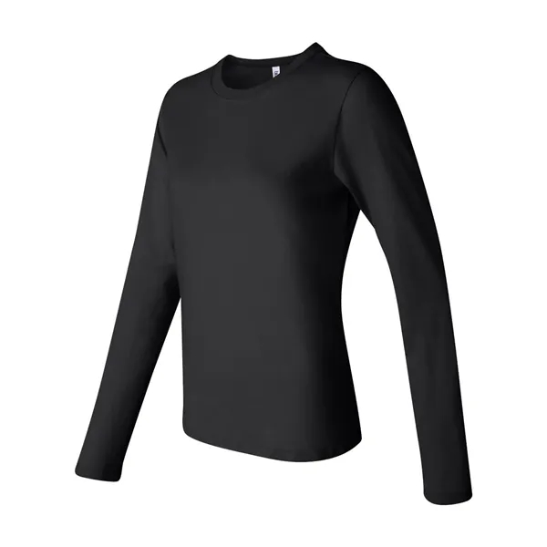 BELLA + CANVAS Women's Jersey Long Sleeve Tee - BELLA + CANVAS Women's Jersey Long Sleeve Tee - Image 5 of 29