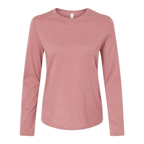 BELLA + CANVAS Women's Jersey Long Sleeve Tee - BELLA + CANVAS Women's Jersey Long Sleeve Tee - Image 19 of 29