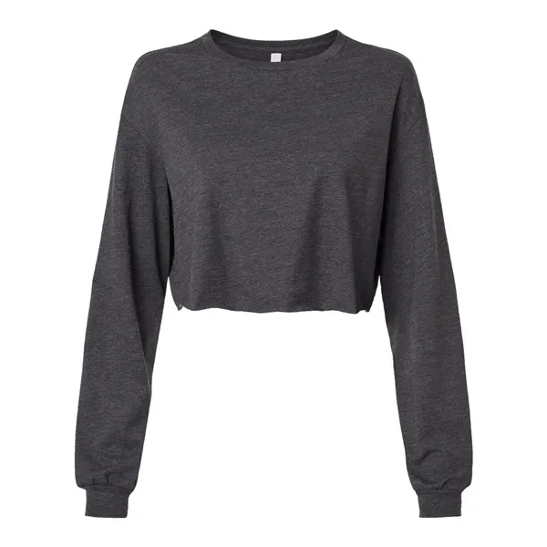 BELLA + CANVAS Women's FWD Fashion Crop Long Sleeve Tee - BELLA + CANVAS Women's FWD Fashion Crop Long Sleeve Tee - Image 5 of 16