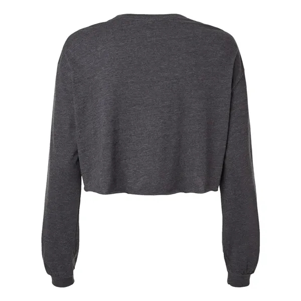 BELLA + CANVAS Women's FWD Fashion Crop Long Sleeve Tee - BELLA + CANVAS Women's FWD Fashion Crop Long Sleeve Tee - Image 6 of 16