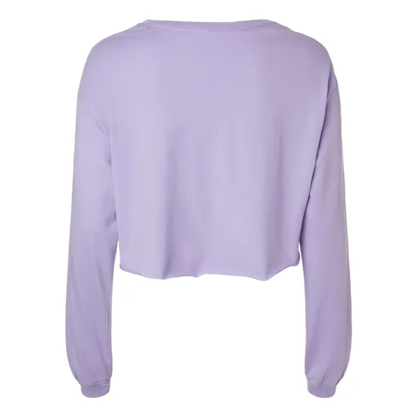BELLA + CANVAS Women's FWD Fashion Crop Long Sleeve Tee - BELLA + CANVAS Women's FWD Fashion Crop Long Sleeve Tee - Image 8 of 16