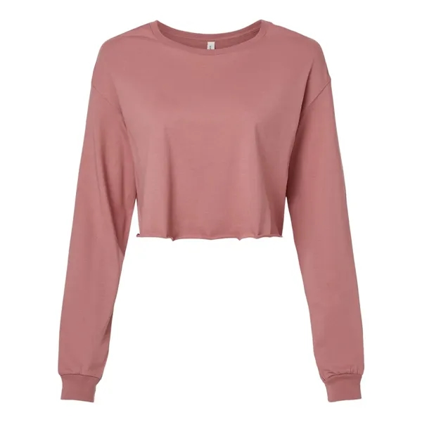 BELLA + CANVAS Women's FWD Fashion Crop Long Sleeve Tee - BELLA + CANVAS Women's FWD Fashion Crop Long Sleeve Tee - Image 9 of 16