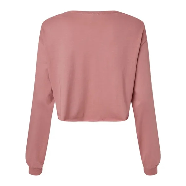 BELLA + CANVAS Women's FWD Fashion Crop Long Sleeve Tee - BELLA + CANVAS Women's FWD Fashion Crop Long Sleeve Tee - Image 10 of 16