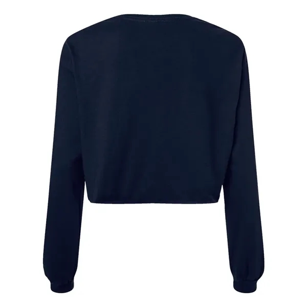 BELLA + CANVAS Women's FWD Fashion Crop Long Sleeve Tee - BELLA + CANVAS Women's FWD Fashion Crop Long Sleeve Tee - Image 14 of 16