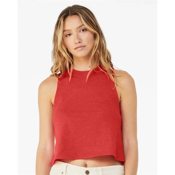 BELLA + CANVAS Women's Racerback Crop Tank - BELLA + CANVAS Women's Racerback Crop Tank - Image 0 of 34