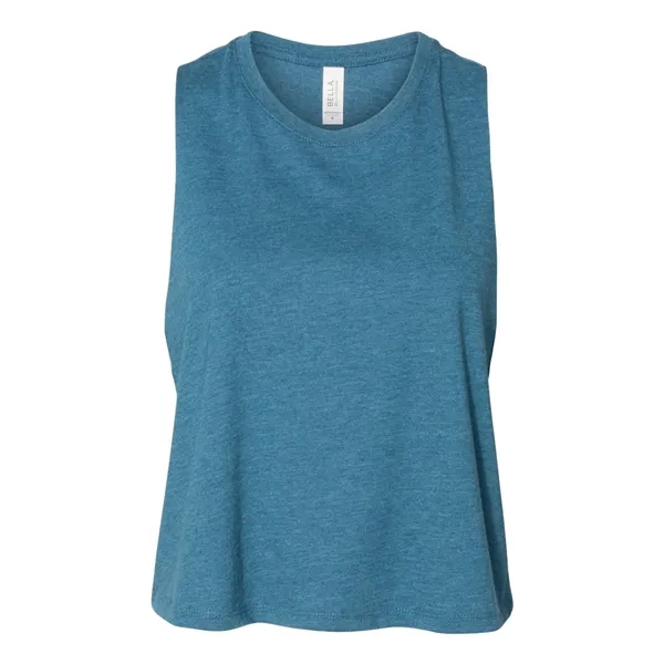 BELLA + CANVAS Women's Racerback Crop Tank - BELLA + CANVAS Women's Racerback Crop Tank - Image 7 of 34